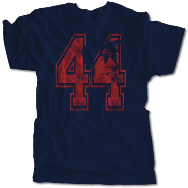 Hammerin Hank Aaron #44 T-Shirt