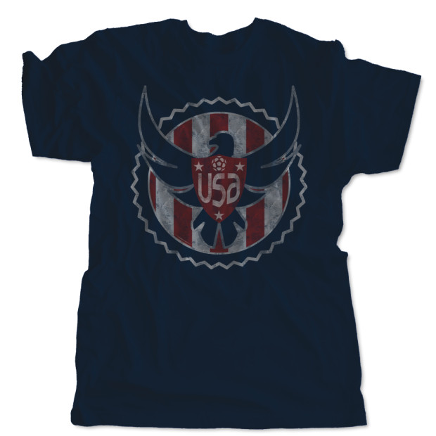US Soccer Eagle Shield T-Shirt US Soccer Eagle Shield T-Shirt