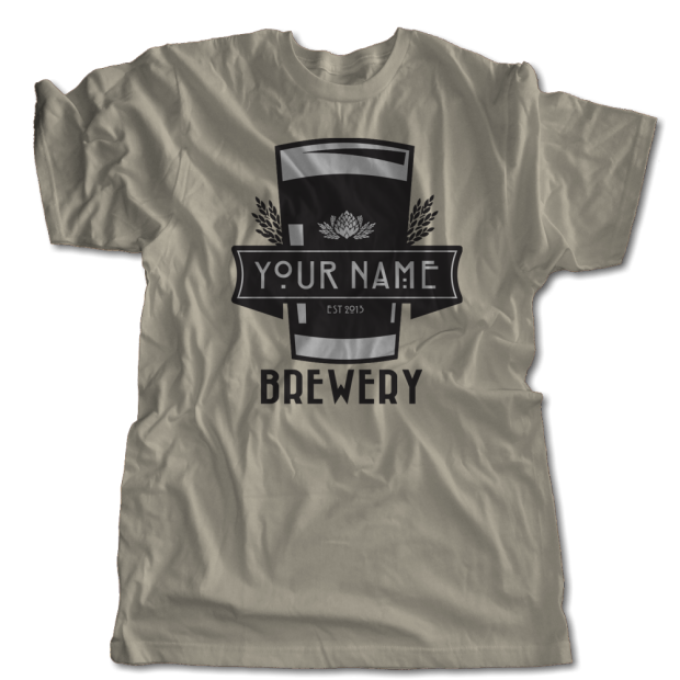 Custom Your Name Brewery T-Shirt