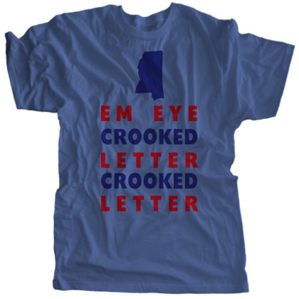 Em Eye Crooked Letter T-Shirt
