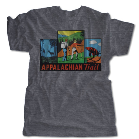 Appalachian Trail Luggage Decal