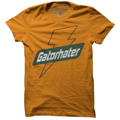 Big Orange Gator Hater T-Shirt