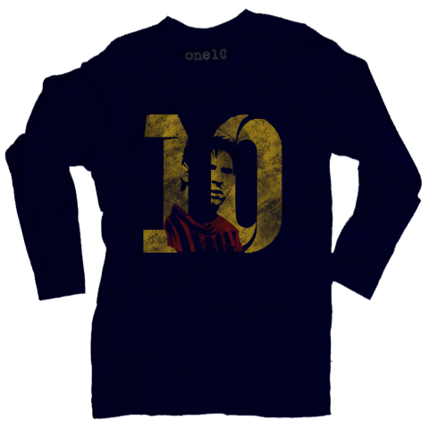 Lionel Messi #10 Long-Sleeve T-Shirt