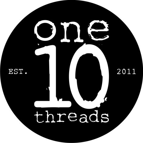 One 10 Threads Round Sticker