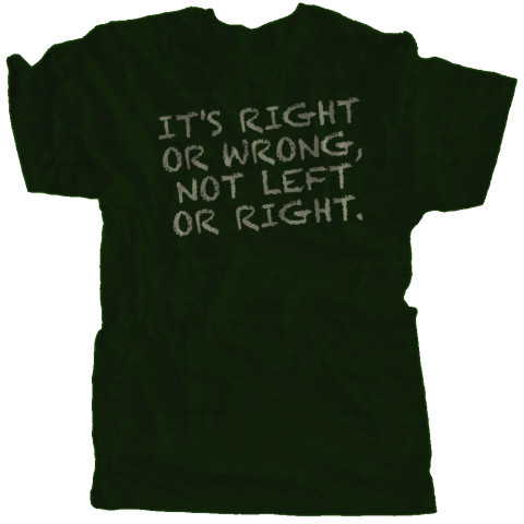 It's Right or Wrong T-Shirt
