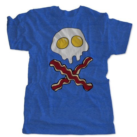 Skully-Side Up and Crossed Bacon