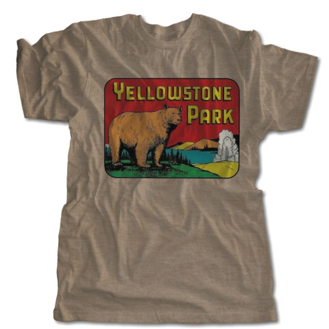 Yellowstone Luggage Decal