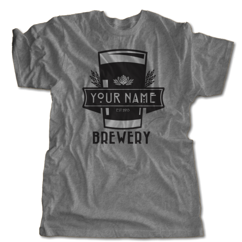 Custom Your Name Brewery T-Shirt