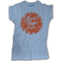 Custom Name Bottle Cap Brewery T-Shirt