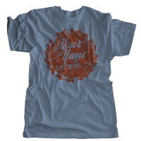 Custom Name Bottle Cap Brewery T-Shirt