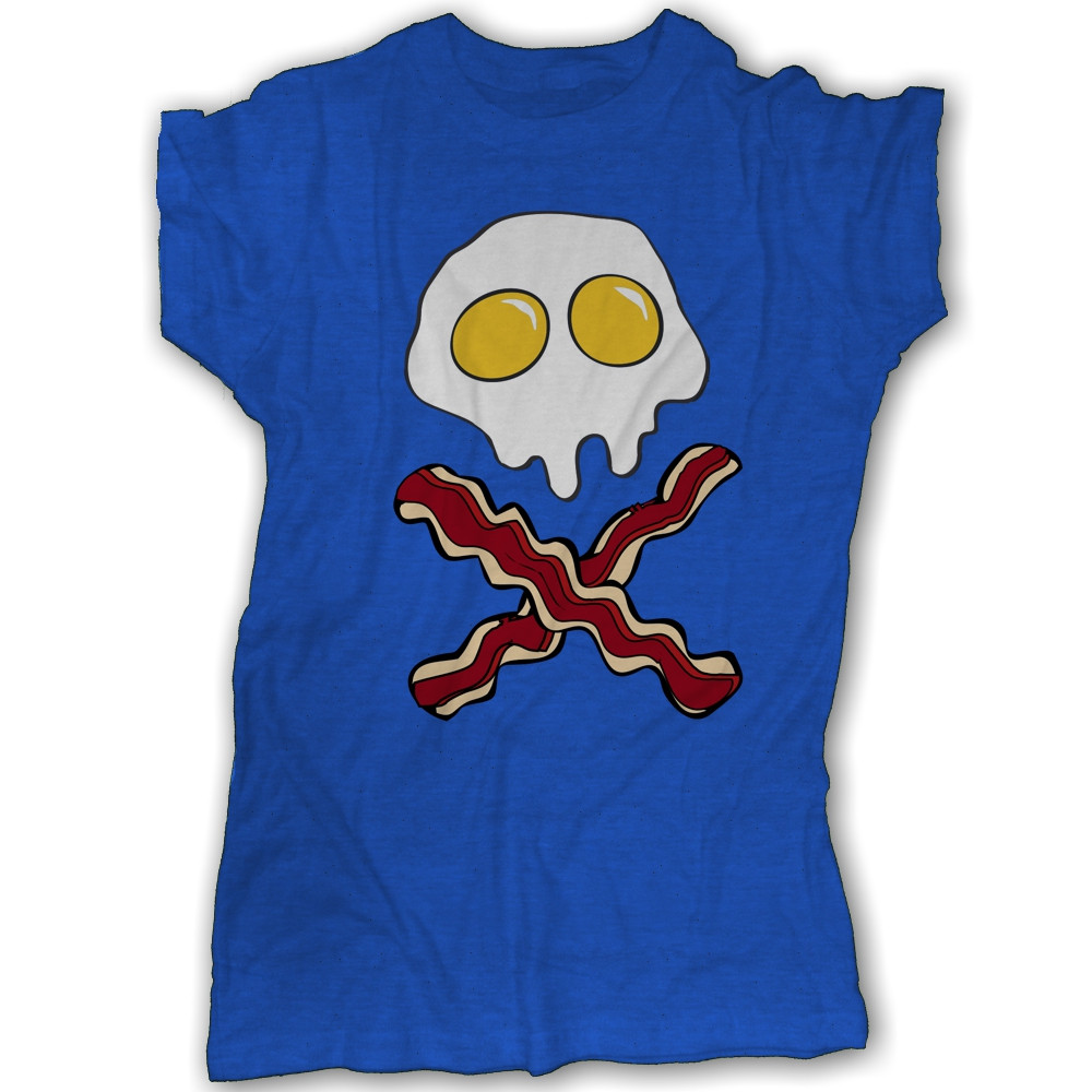 Skully-Side Up and Crossed Bacon